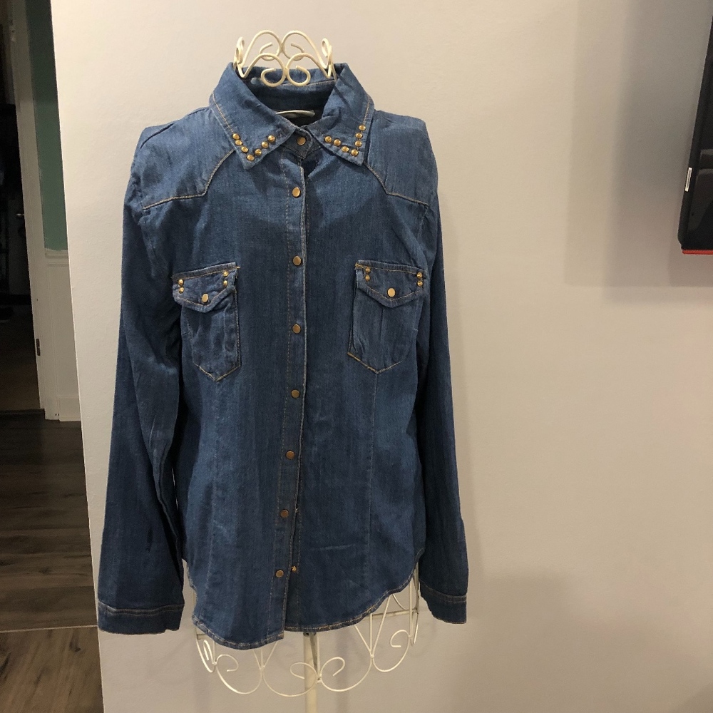 Blue Jean shirt